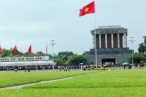 Ho Chi Minh mousoleum